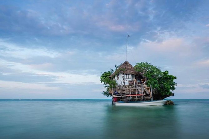 The Rock Restaurant by Speed Boat - The 45-minute speedboat ride along Zanzibar’s east coast