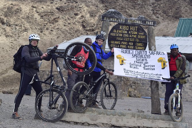Top 6 Days Mt. Kilimanjaro Bike trek Tour by Marangu-Kilema Route - Day 3: Across the Saddle to Kibo Hut