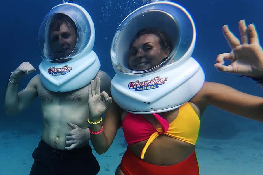 Underwater Walking Experience in Zanzibar,No Swimming Needed - Fish, Coral, and the Underwater Setting