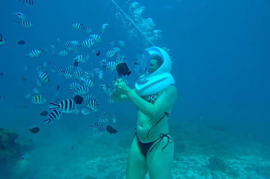 Underwater Walking Experience in Zanzibar,No Swimming Needed - Who Will Enjoy This Most?