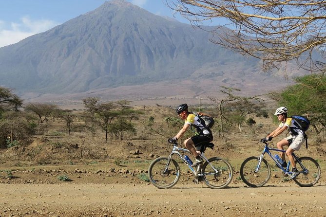 West Kilimanjaro cycling Adventures - Camping, sunset, and the campfire