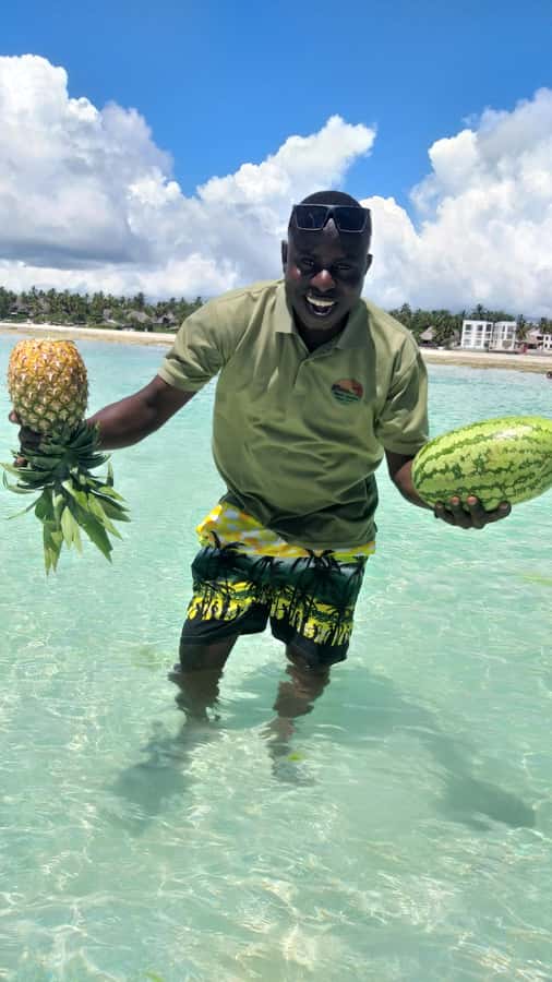 Zanzibar: Blue lagoon & Starfish - Pickup from your hotel and the ride south