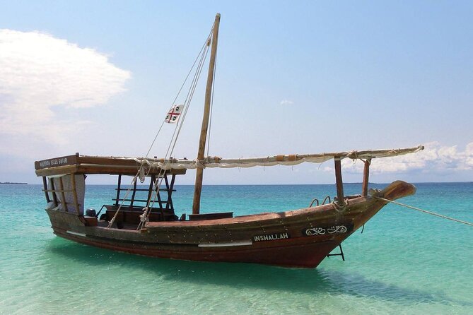 Zanzibar boat rental/charters - The 1.5-hour cruise and what you may do
