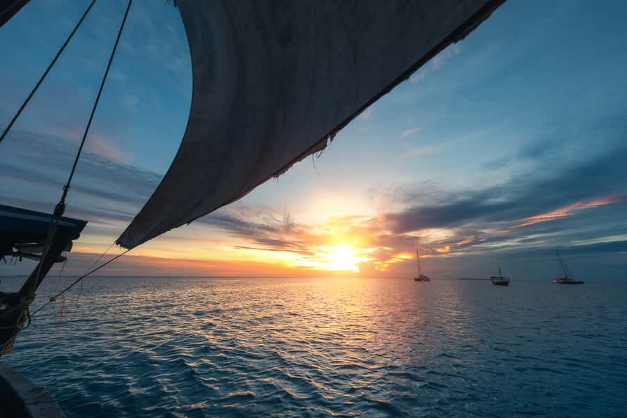 Zanzibar City: Sunset Sailing Tour with Snacks and Drinks - Two hours and fifteen minutes among coast and mangroves