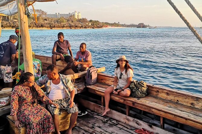 Zanzibar Dhow Evening Sunset Cruise Tour at Nungwi&Kendwa Beach - The sunset and the dhow atmosphere