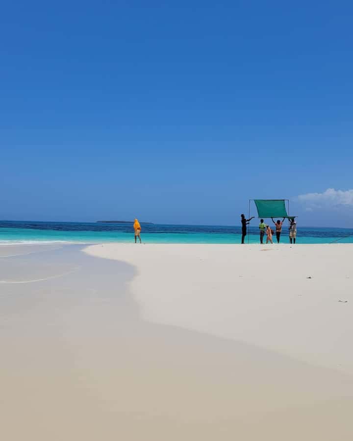 Zanzibar: Discover fullday snorkeling +sandbank BBQ - Three hours on the Pungume sandbank