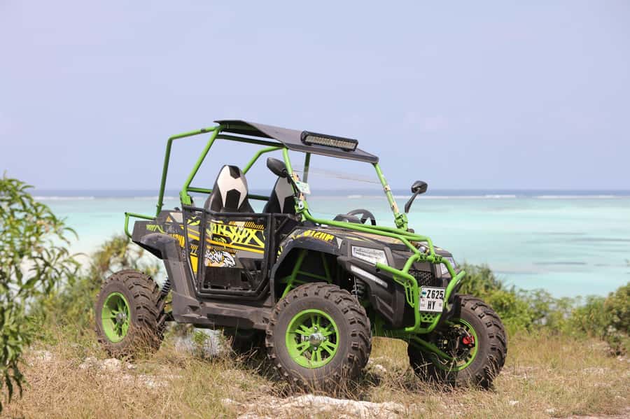 Zanzibar Extreme Tandem Buggy Adventure - Taking the wheel on Zanzibar’s rough trails