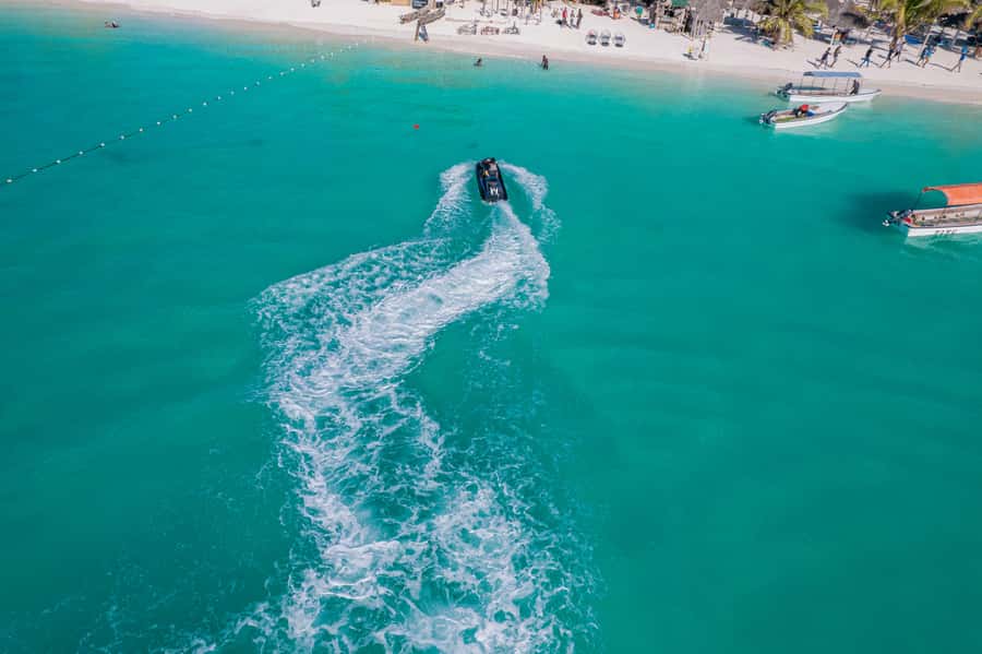 Zanzibar: Jetski with Hotel Pickup, Drone Photos & Video - Who will enjoy this most?