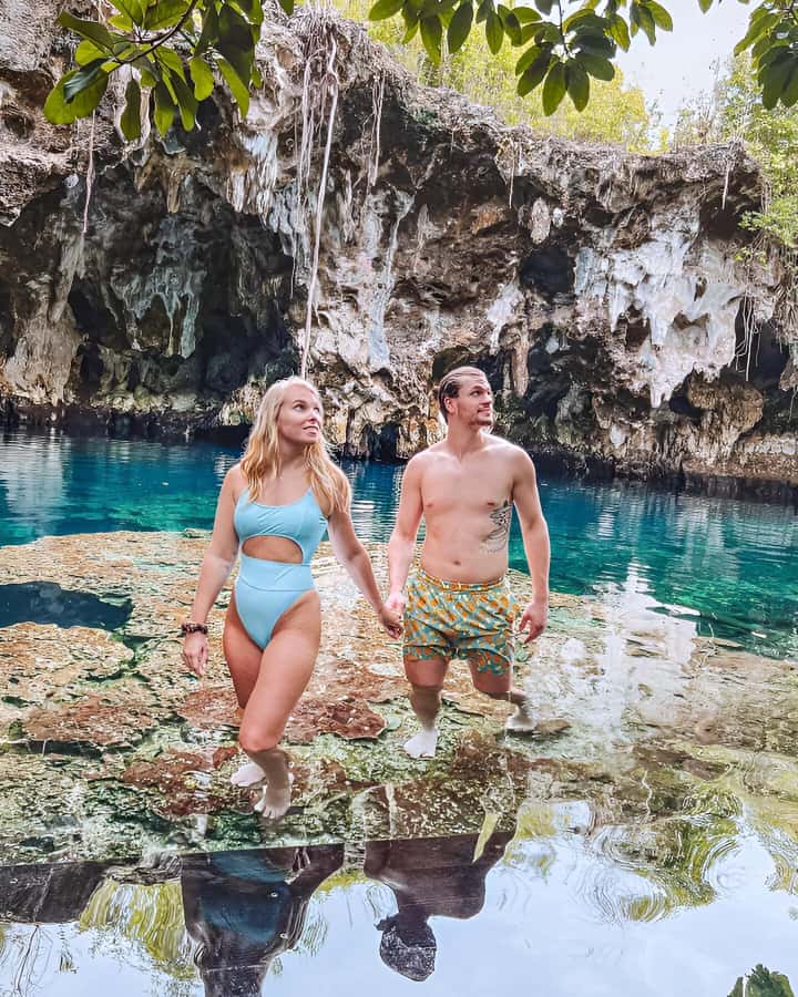 Zanzibar: Maalum Cave Natural Swimming Pool Tour in Paje - Swimming in the clear turquoise pool
