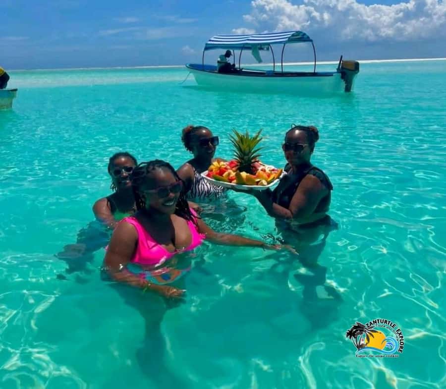Zanzibar: Mnemba Dolphins Tour with Snorkeling and Sandbank - Searching for wild dolphins around Mnemba