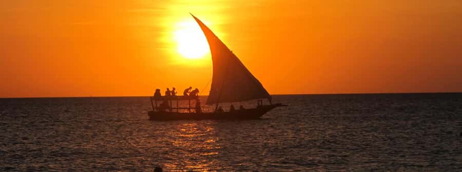 Zanzibar: Nungwi Sunset Dhow Cruise - Boarding the wooden dhow Kilimanjaro