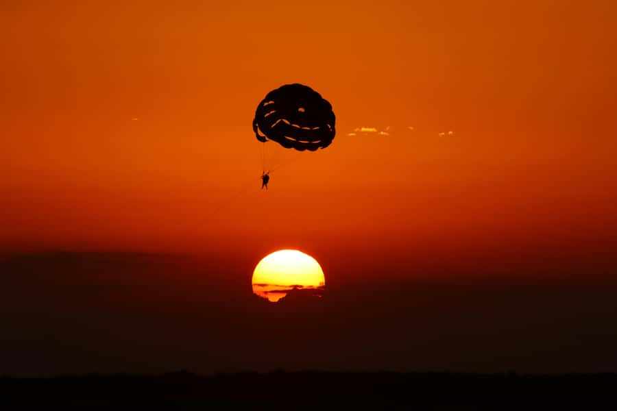 Zanzibar: Parasailing Experience with Instructor - Meeting Blue Zee WaterSports on the beach
