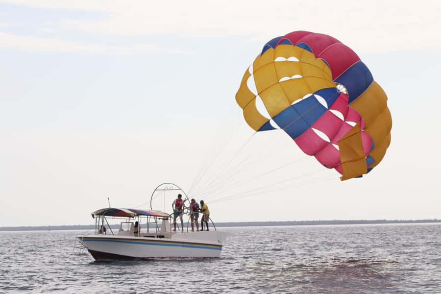 Zanzibar: Parasailing Experience with Instructor - Rising above Nungwi and Kendwa