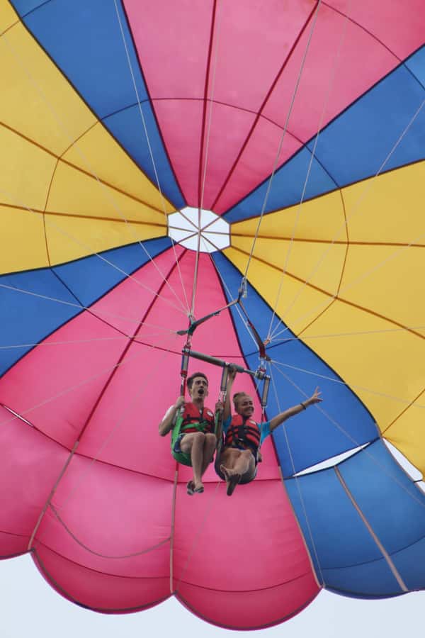 Zanzibar: Parasailing Experience with Instructor - The safety briefing before takeoff