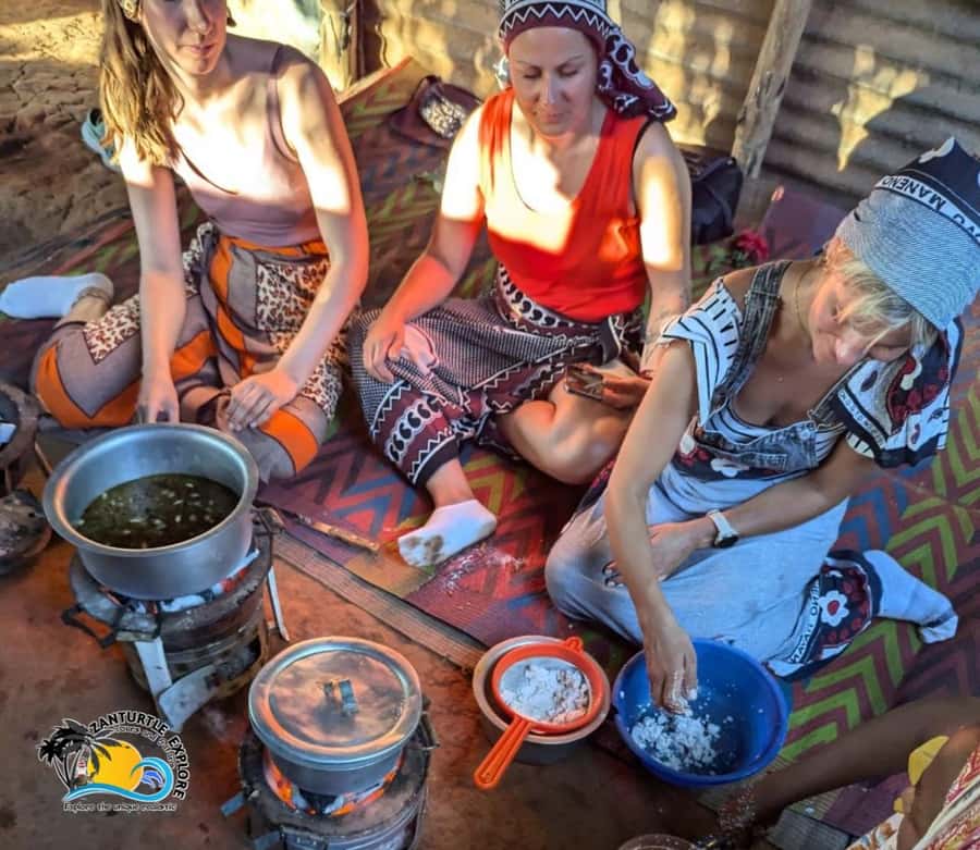 Zanzibar: Spice Farm Tour with Cooking lesson - Cooking a Swahili meal with old-style equipment