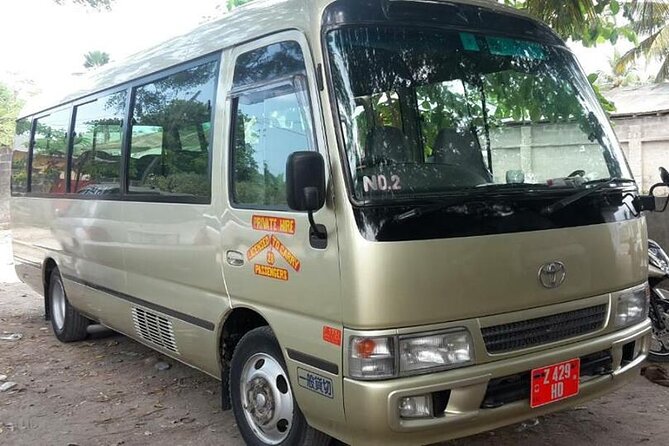 Zanzibar Taxi Service - What the One to Two Hour Ride Is Really Like