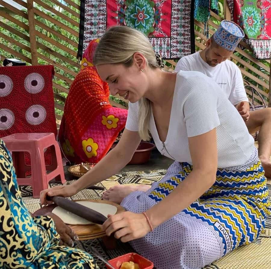Zanzibar: Walking Spice Farm with Local Cooking Class - Fruits, songs, and small local touches