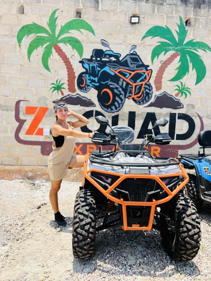 Zanzibar: Zenji ATV Tour - Plantation tracks beneath baobabs and spice trees